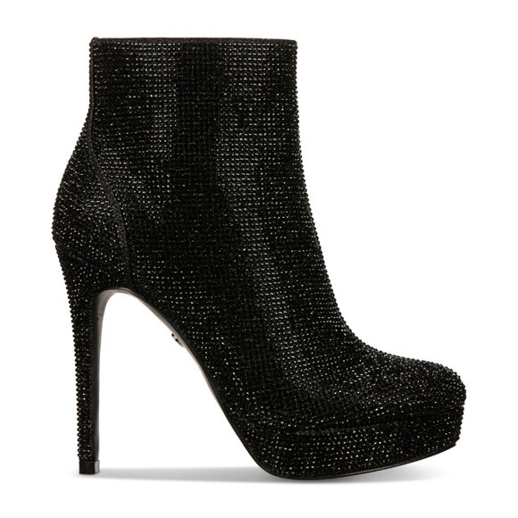 Thalia Sodi Womens Padded Chiara Round Toe Stiletto Zip-up Dress Boots - Picture 2 of 4